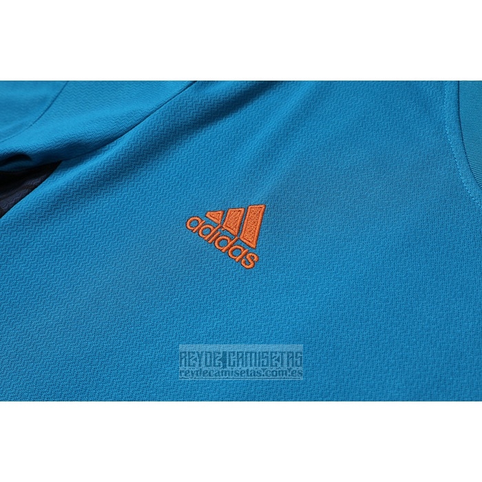 Chandal del Manchester United Manga Corta 2022-2023 Azul - Pantalon Corto